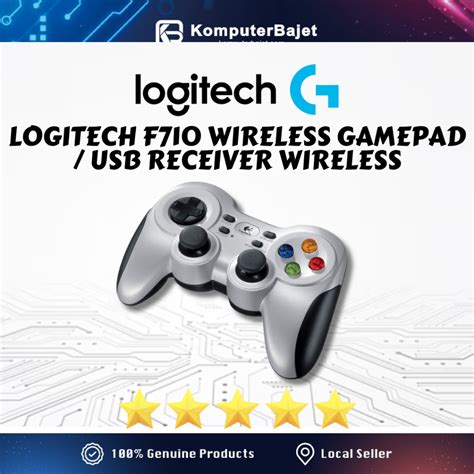 Logitech® Wireless Gamepad F710 - N/A - 2.4GHZ - N/A - EWR2i-934 - REFRESH
